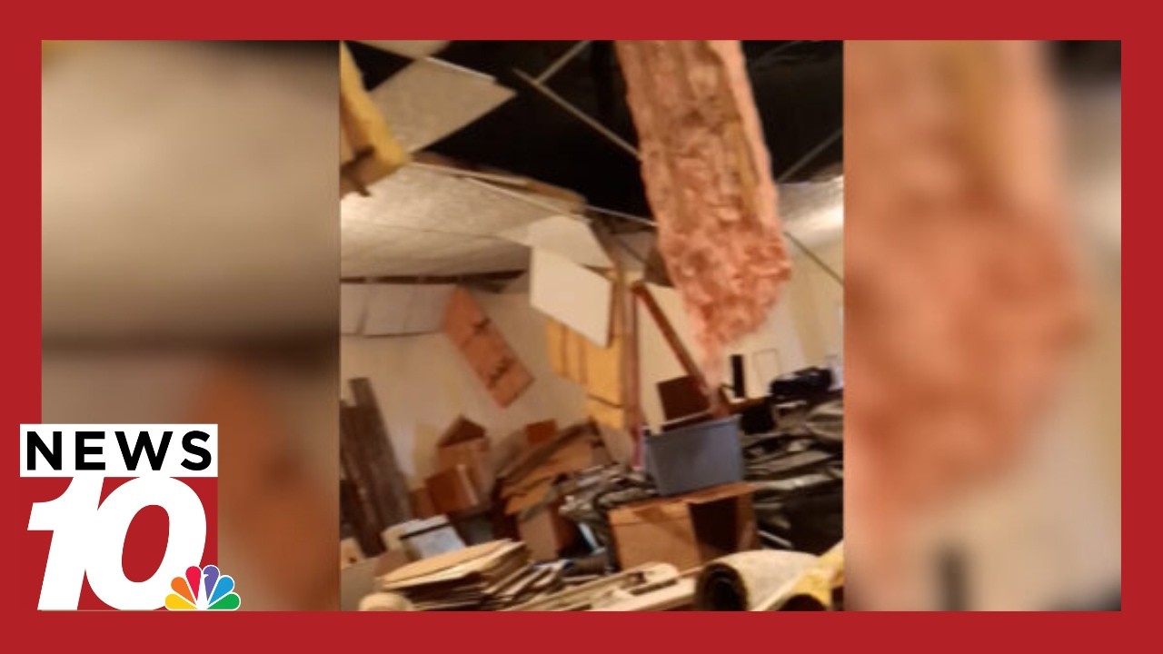 Albion tenants face uncertainty and frustrations after roof collapse