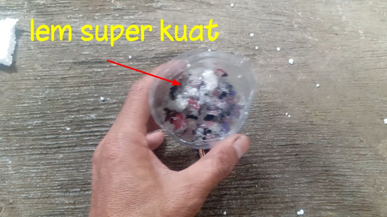Buruan bikin !! Ide kreatif Membuat lem super rekat