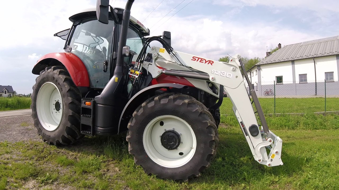 Steyr Profil Classic 4115 Ładowacz Stoll FZ 30, Widok z zewnątrz, Widok ze środka