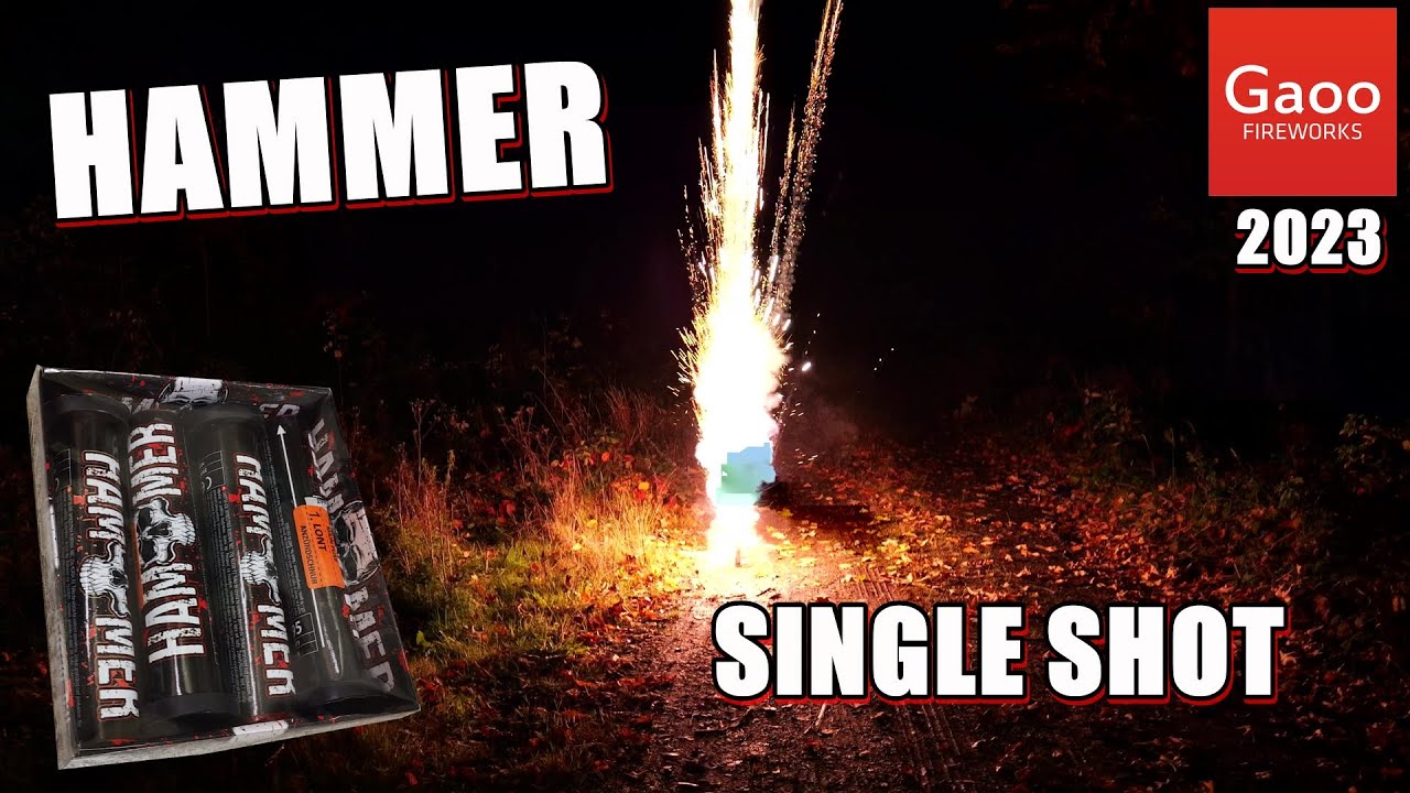 Gaoo Hammer Single Shot I NEUES DESIGN I 2023 Charge I PyroMan