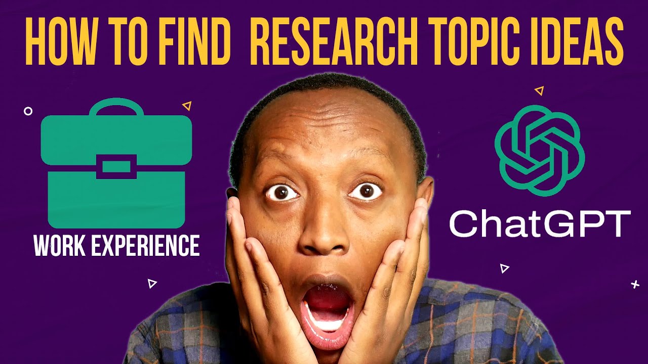How To Find Master's Thesis/ Dissertation Topic Ideas (Chat GPT and work experiences)