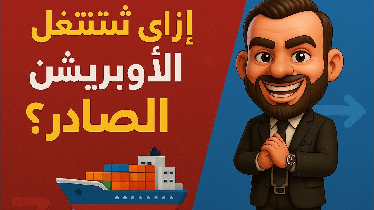 لو عايز تشتغل في Export Operations: خطواتك الأولى في شركات الشحن
