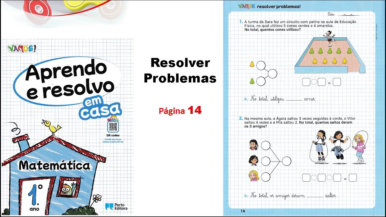 Resolver problemas - Juntar e adicionar - Matemática 1º ano