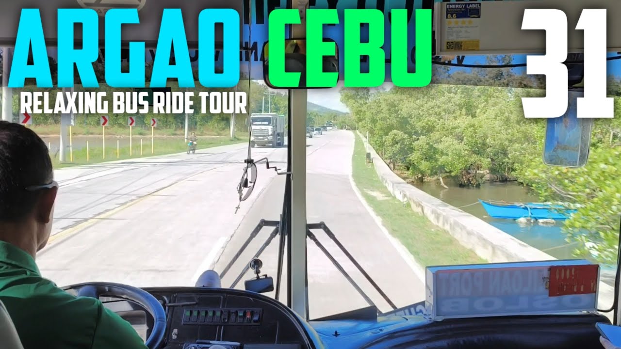 ARGAO CEBU 🇵🇭 | BUS RIDE TOUR EPISODE 31