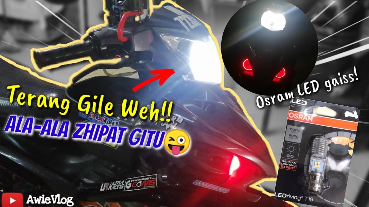 Cara Buat Direct Current Untuk Lampu LED Osram/ZHIPAT | Yamaha LC135 | Project Restore