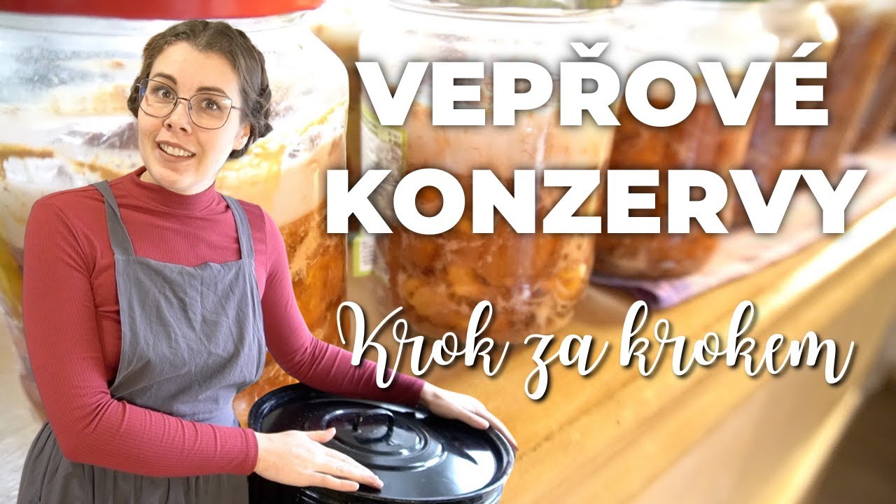JAK ZAVAŘIT MASO? VEPŘOVÉ KONZERVY sleduj Dureks family