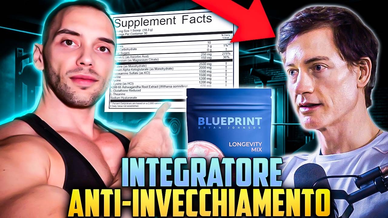 l'Integratore ANTI AGING del MILIARDARIO che SPENDE 2 MILIONI all'ANNO per NON MORIRE *Analisi