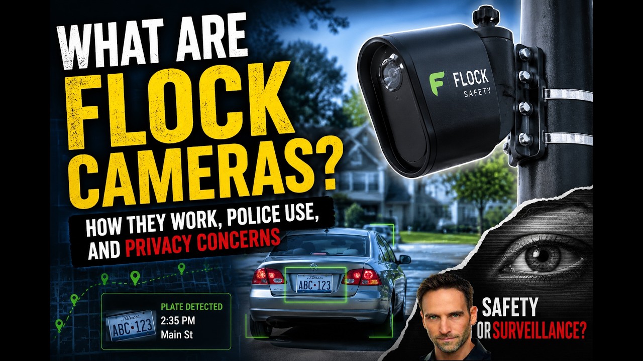 What are Flock Cameras? How They Work, Police Use, and Privacy Concerns