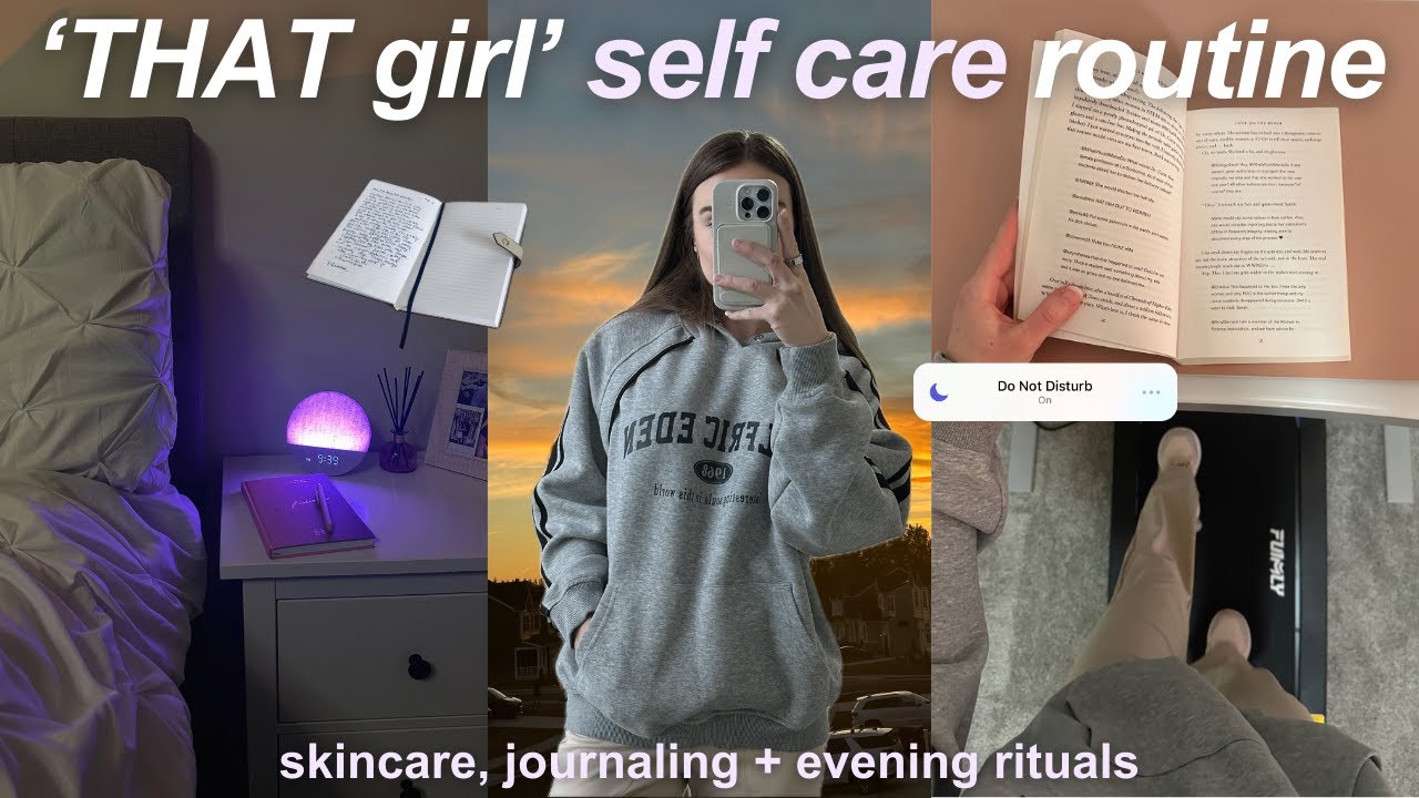 SELF CARE NIGHT VLOG! skincare, pamper routine, journaling + unwind with me 🌙