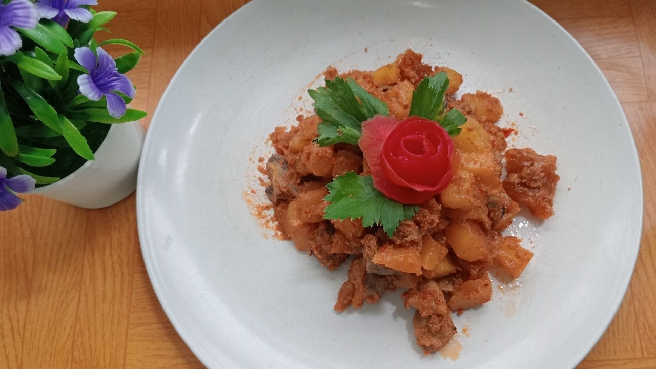 MASAKAN WAJIB LEBARAN | resep sambal goreng kentang ati ampela
