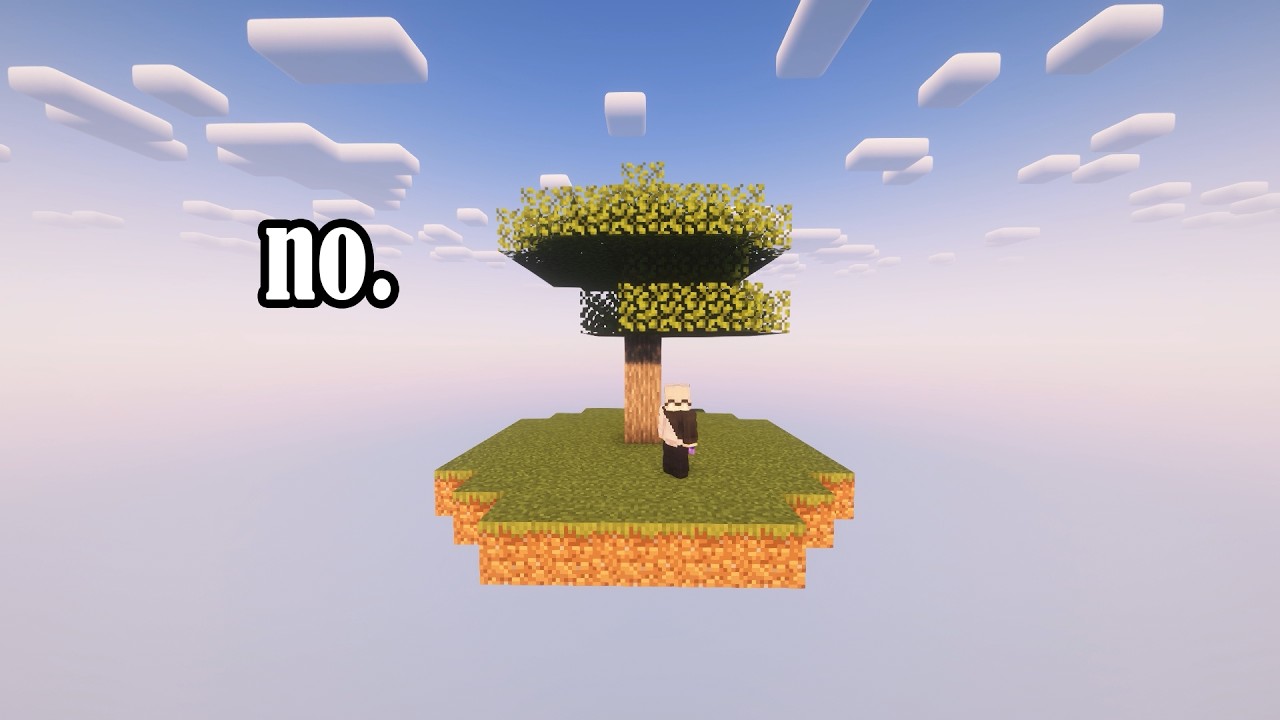 Can You Get Every Minecraft Advancements WITHOUT the start chest I Part 1