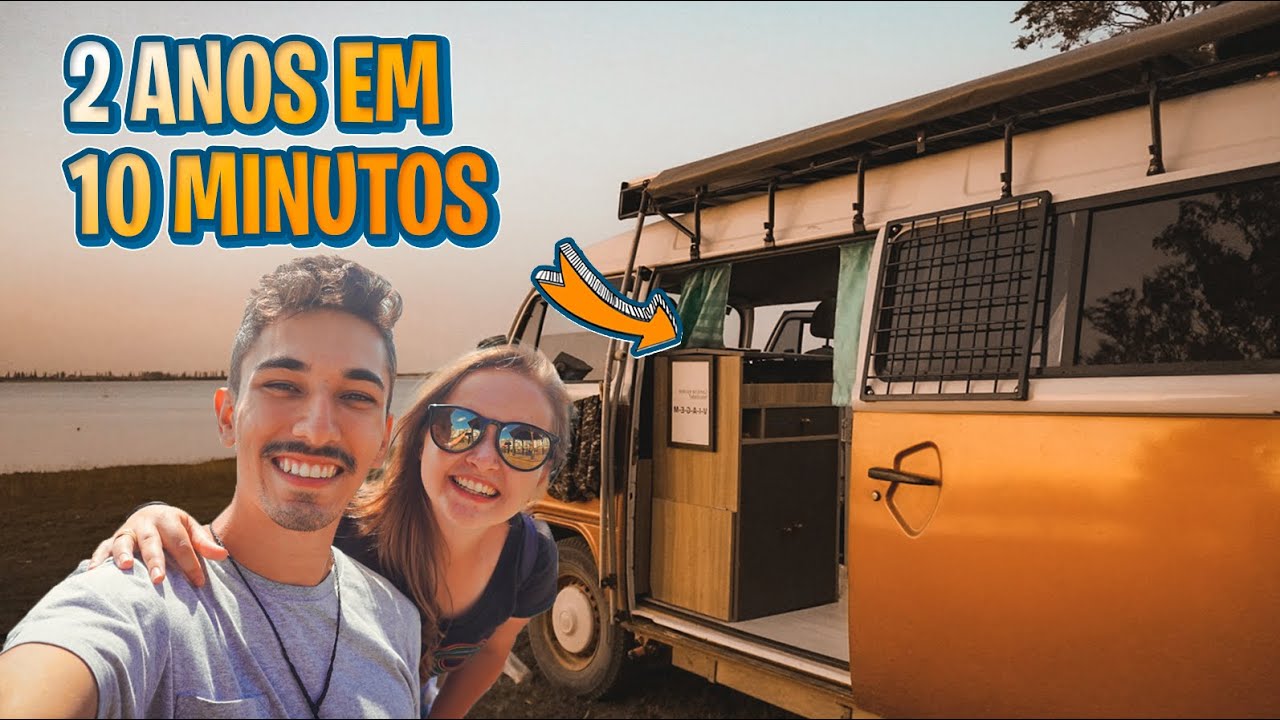 CASAL FAZ MOTORHOME EM 10 MINUTOS - Timelapse