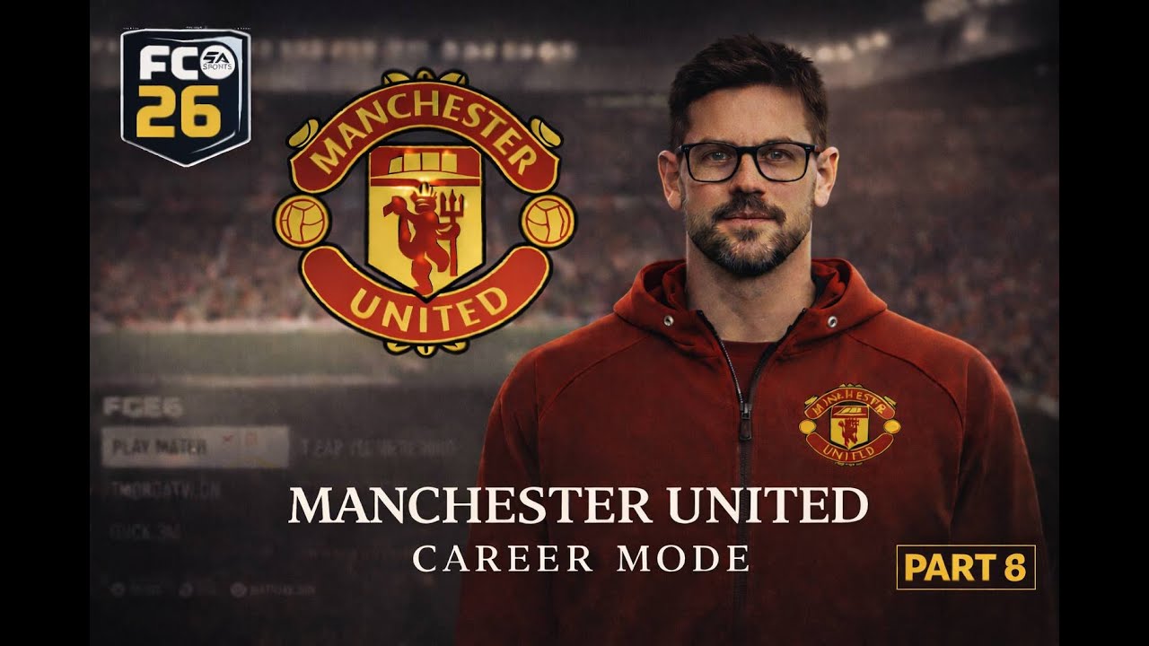 Man United FC26 Career Mode #8 | Wonder Kids + White Noise ASMR
