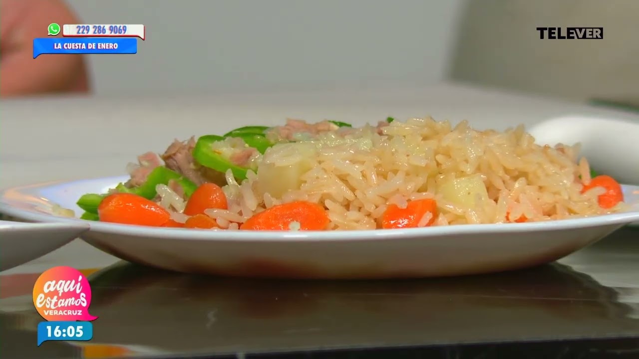 El chef Josué Pavía se lució con un bowl mixto de arroz práctico, sabroso y cero complicado