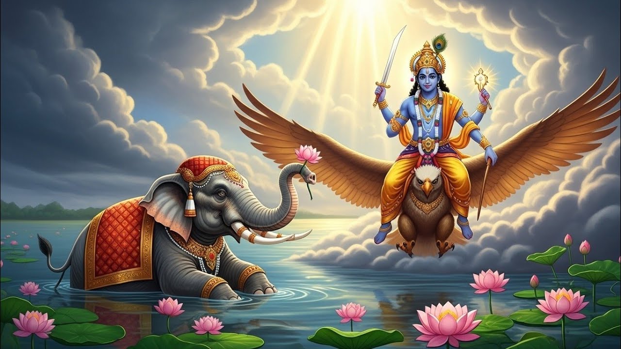 “Gajendra Moksha | Haathi Ki Aakhri Pukar”“Gajendra Moksha: Divine Rescue”