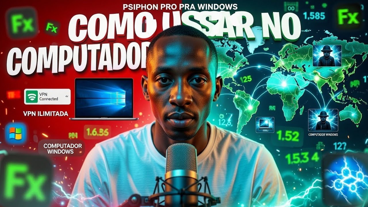 COMO USAR VPN PSIPHON PRO NO WINDOWS [COMPUTADOR] 💻