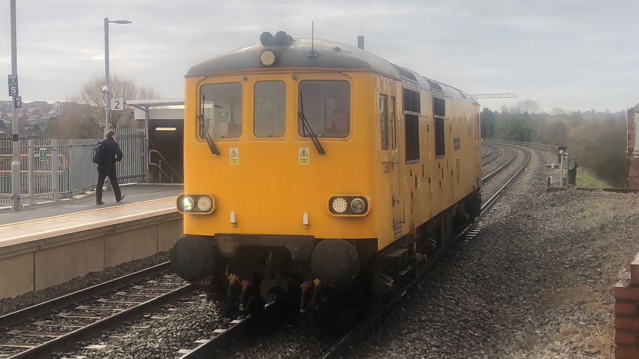 Market harborough railway station 73 73952 Ashfield up SlDlNGS to Derby R.T.C Network rail 7/3/22