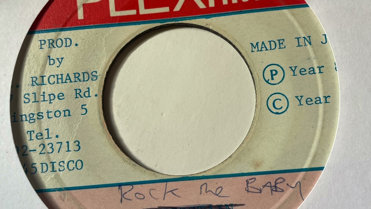 UNKNOWN REGGAE ROCKSTEADY 45, ROCK ME BABY / VERSION UNRELEASED ?