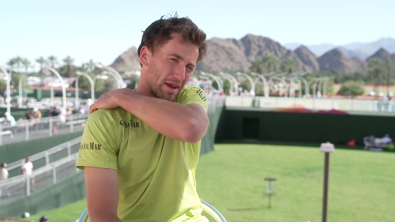 CASPER RUUD: - Dette er Tennis Paradise!