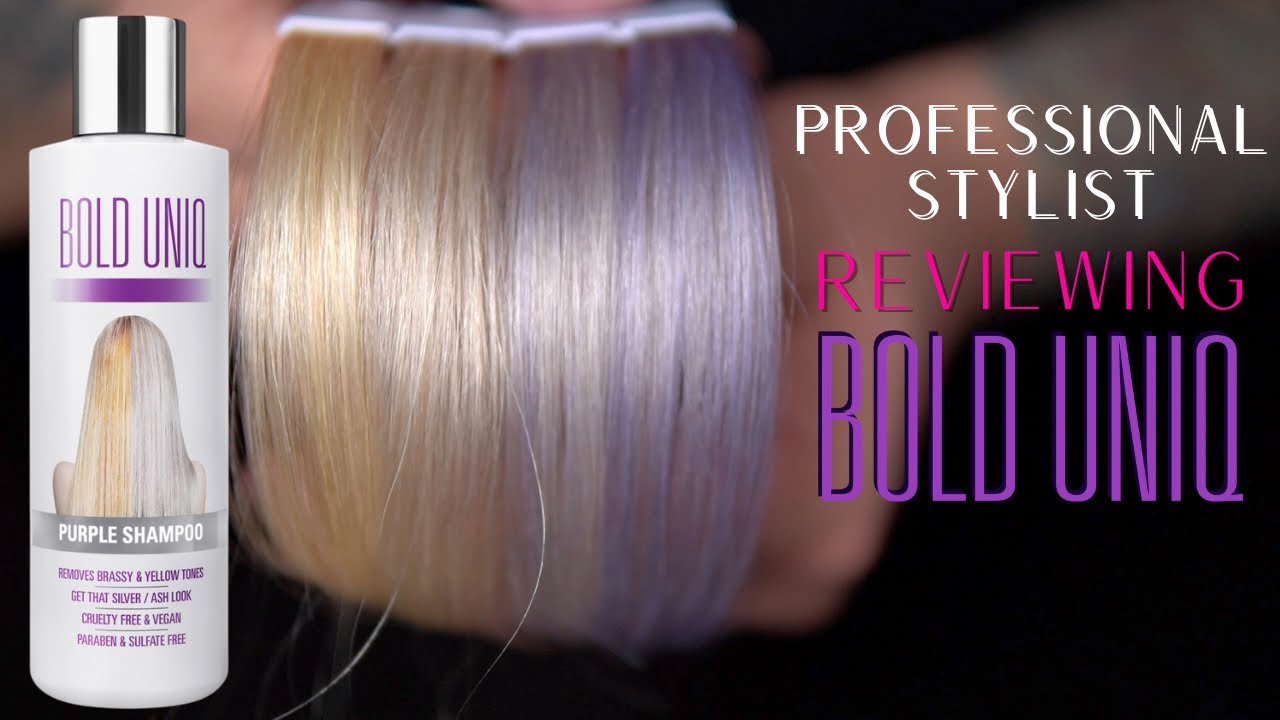 PRO STYLIST REVIEWS BOLD UNIQ | THE BEST PURPLE SHAMPOO??