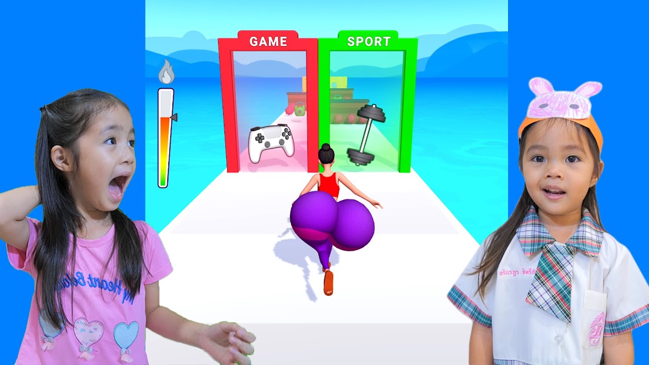 เกมตูดใหญ่ ใช้ตูดต่อสู้กัน ใครใหญ่กว่าชนะ | บริ้งค์ไบรท์