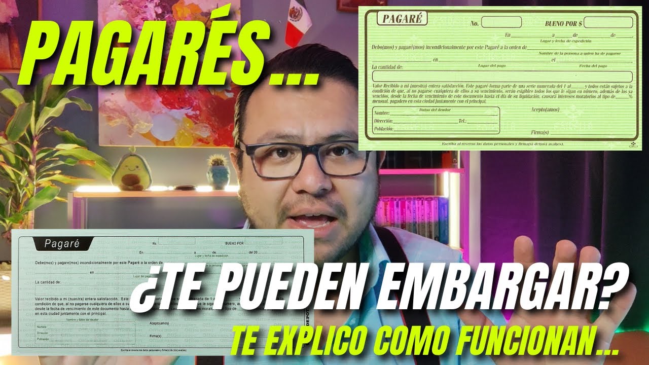 ¿ME PUEDEN EMBARGAR CON PAGARÉS? | Cobro de Deudas.