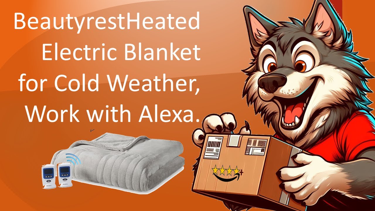 Beautyrest Heated Electric Blanket for Cold Weather