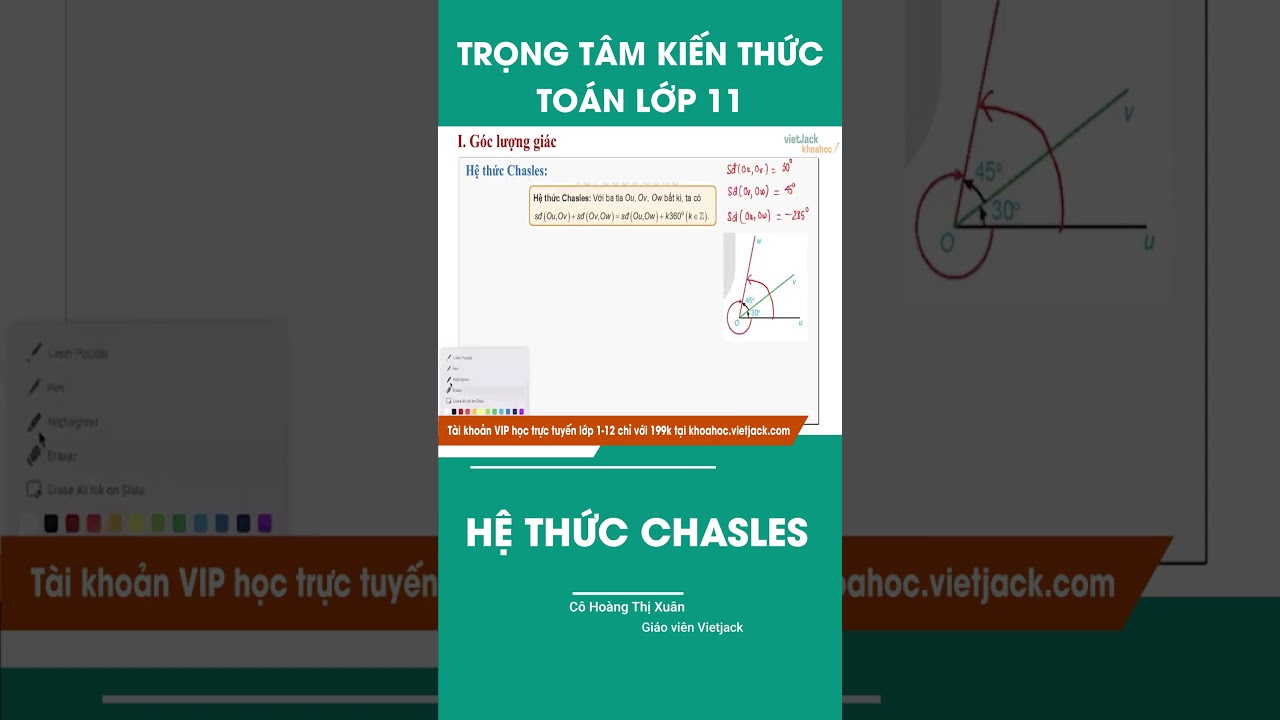 Kh&aacute;i niệm Hệ thức Chasles? (DỄ NHỚ NHẤT)