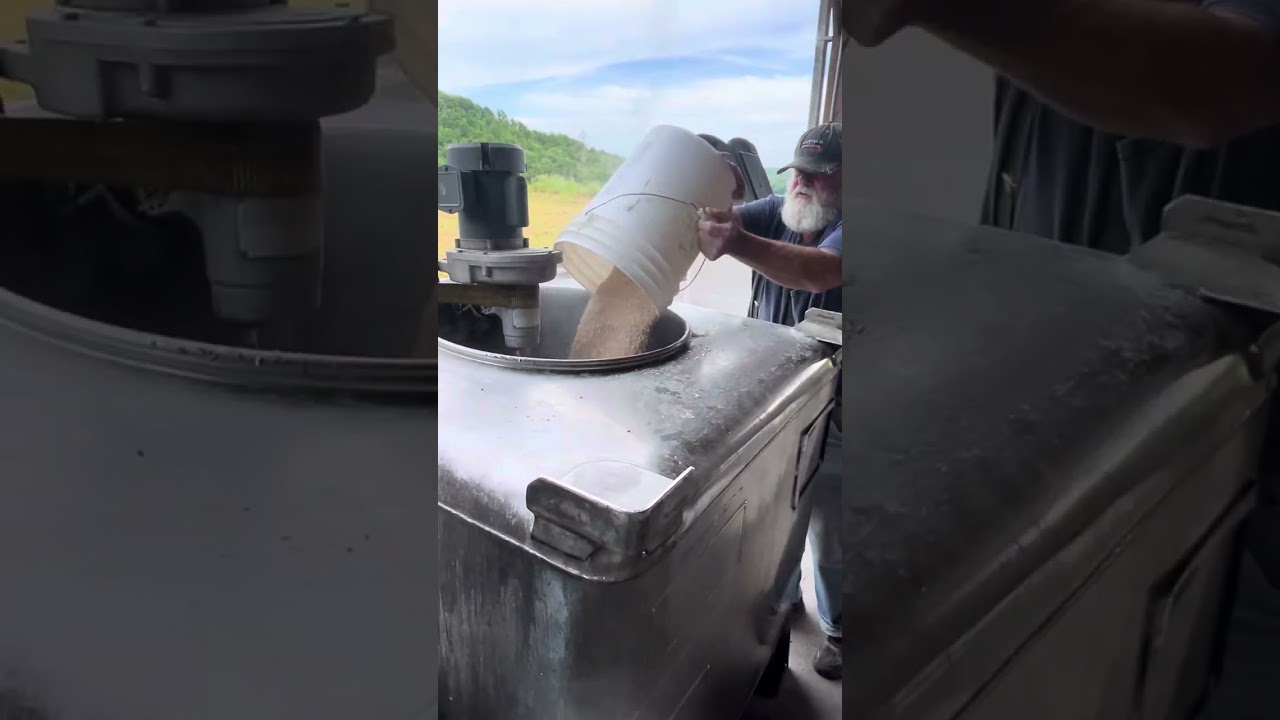 Makings mash for moonshine