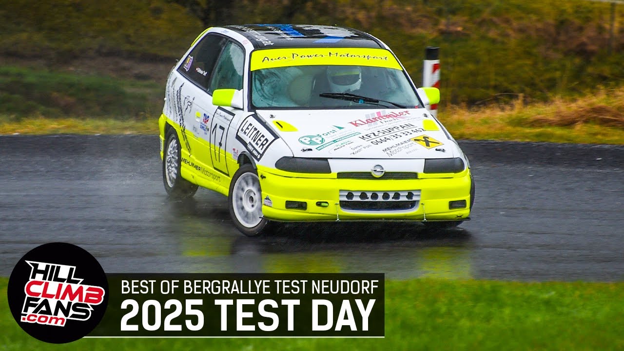 BEST of Hill Climb Test Day Neudorf 2025 | Slippery Challenge ☆