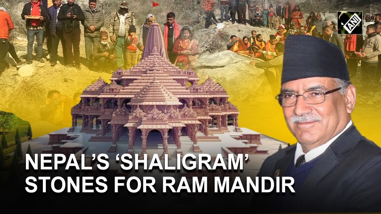 Nepal dispatches 2 Shaligram stones to Ram Mandir, Ayodhya for Ram, Janaki idols