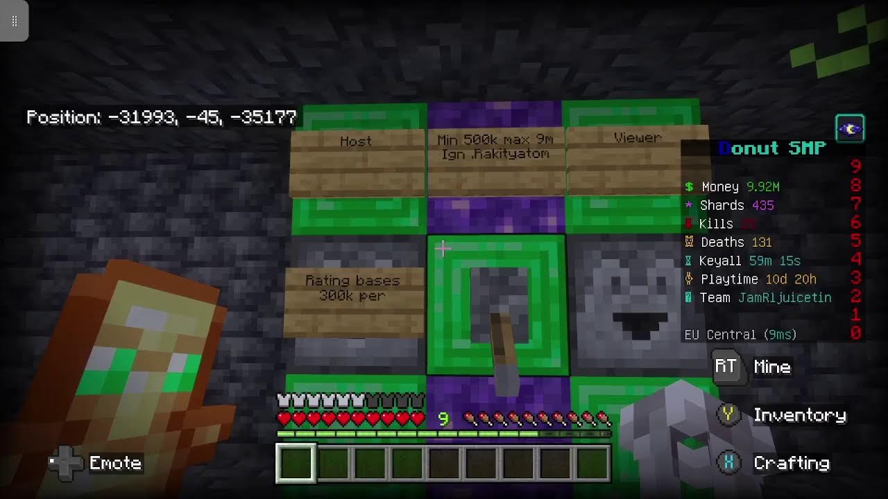 Donut smp rating bases and gambling