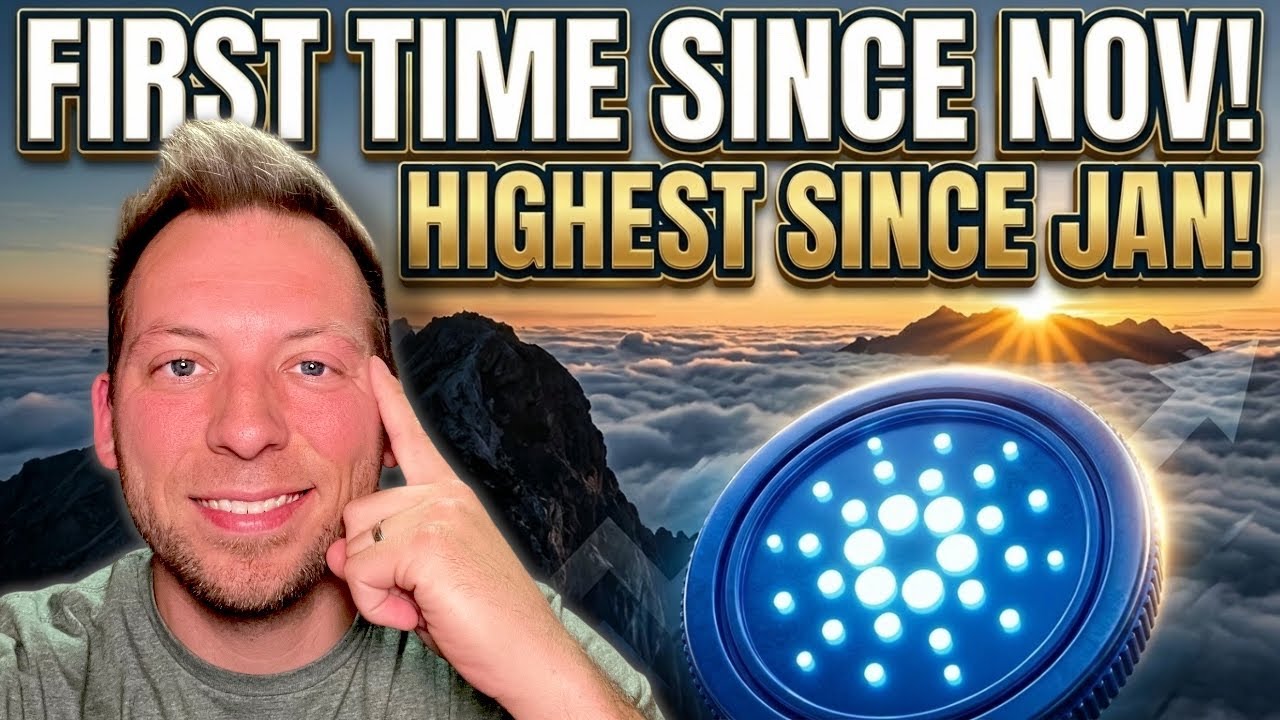 CARDANO ADA - Впервые с ноября! Самый высокий уровень с января! ОГРОМНЫЙ!
