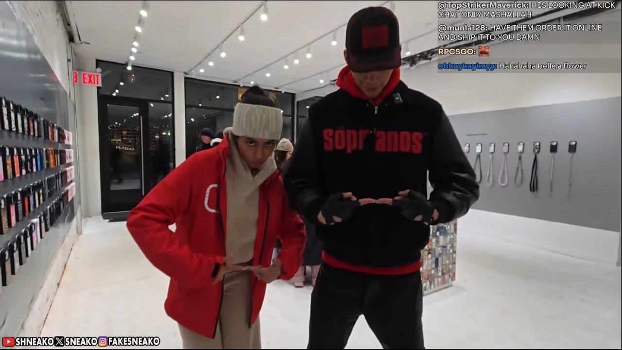 SNEAKO LIVE IRL IN NYC