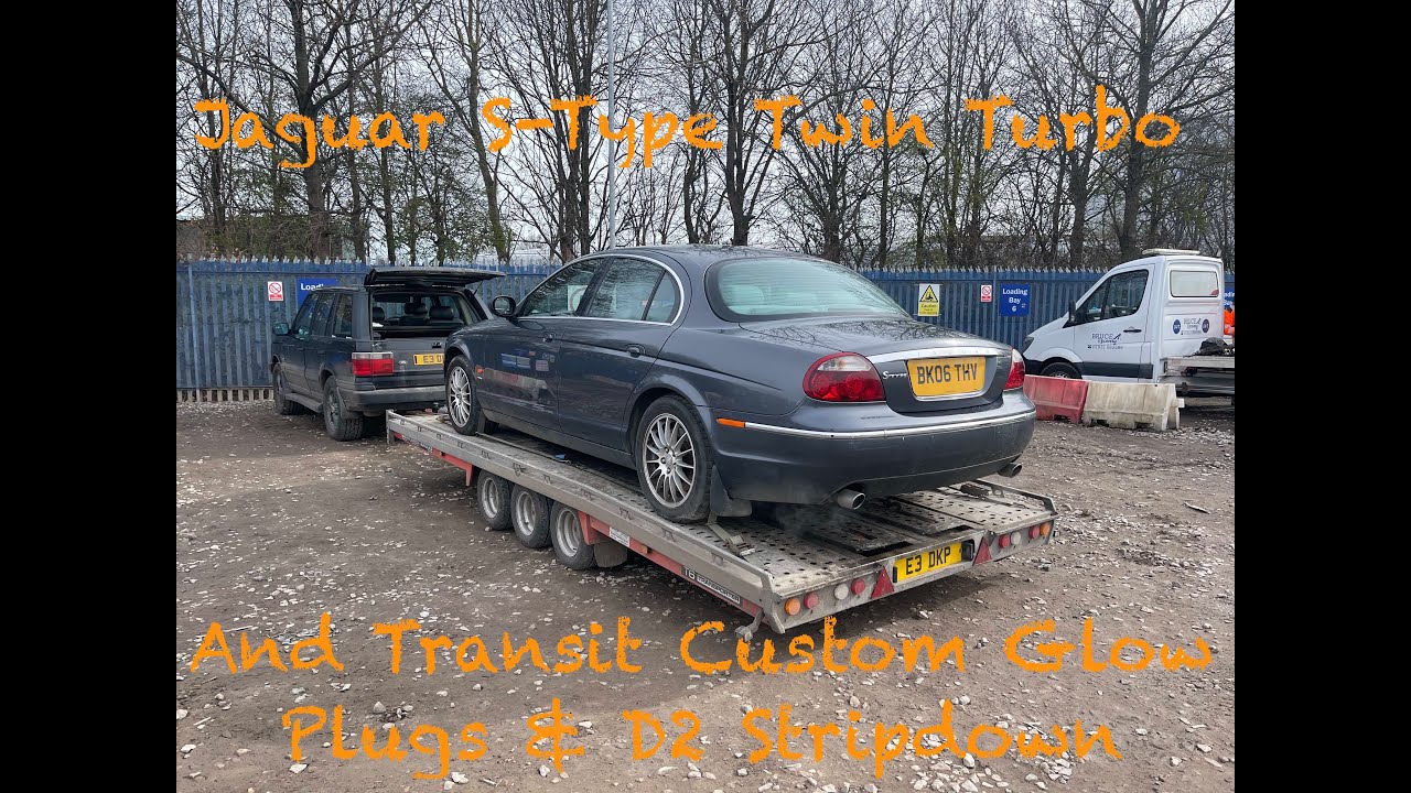 Another Copart Buy - 2006 Jaguar S-Type - Transit Custom Glow Plug Change - Discovery 2 Strip down