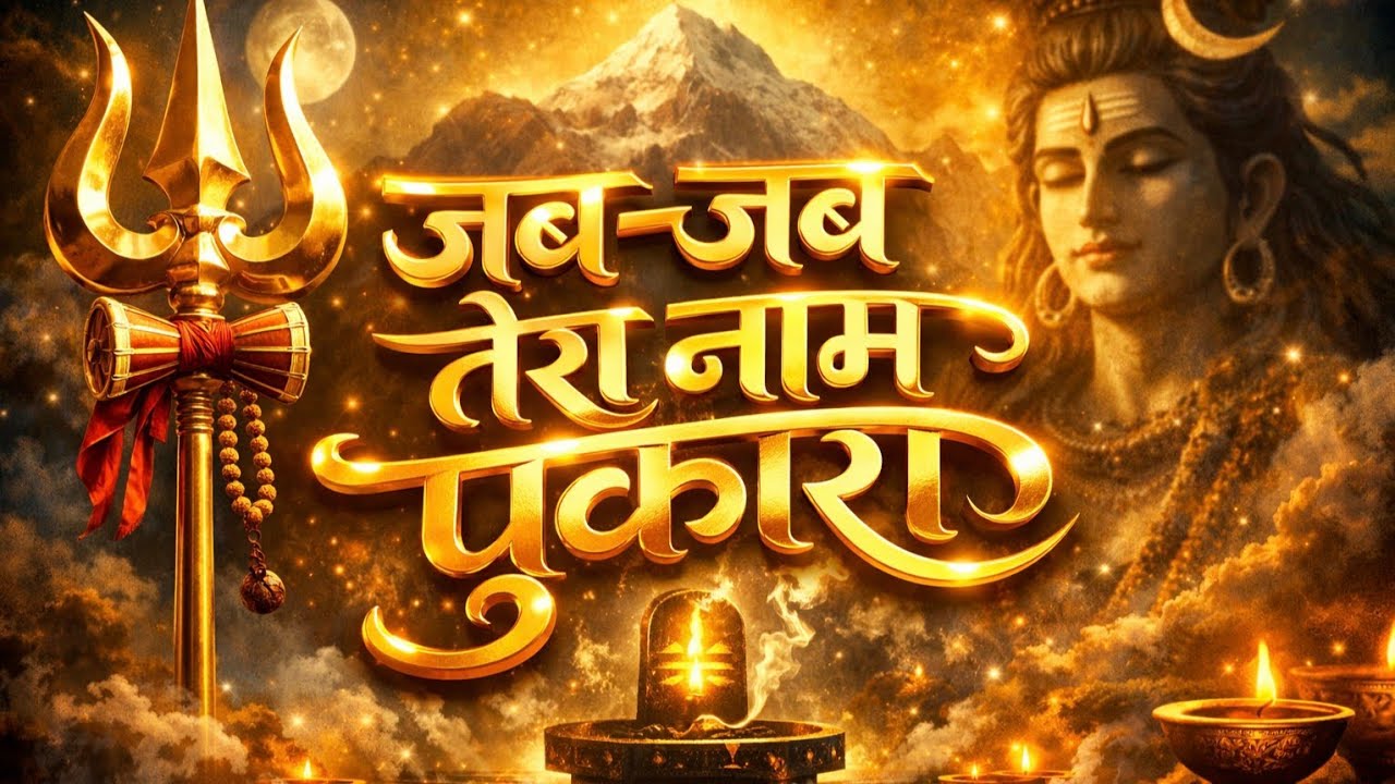 The most latest soulful Shiv bhajan 2026 | जब-जब तेरा नाम पुकारा Powerful  | Bholenath Bhakti Song