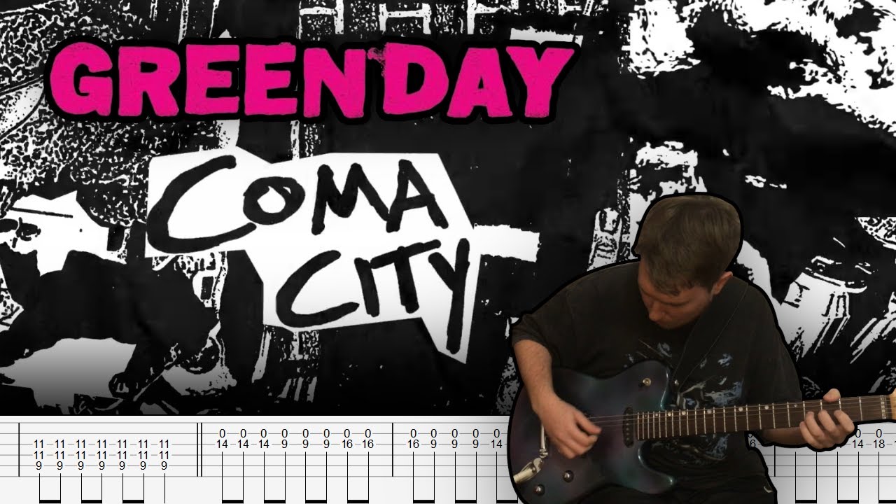 Coma City - Green Day cover (WITH TABS)