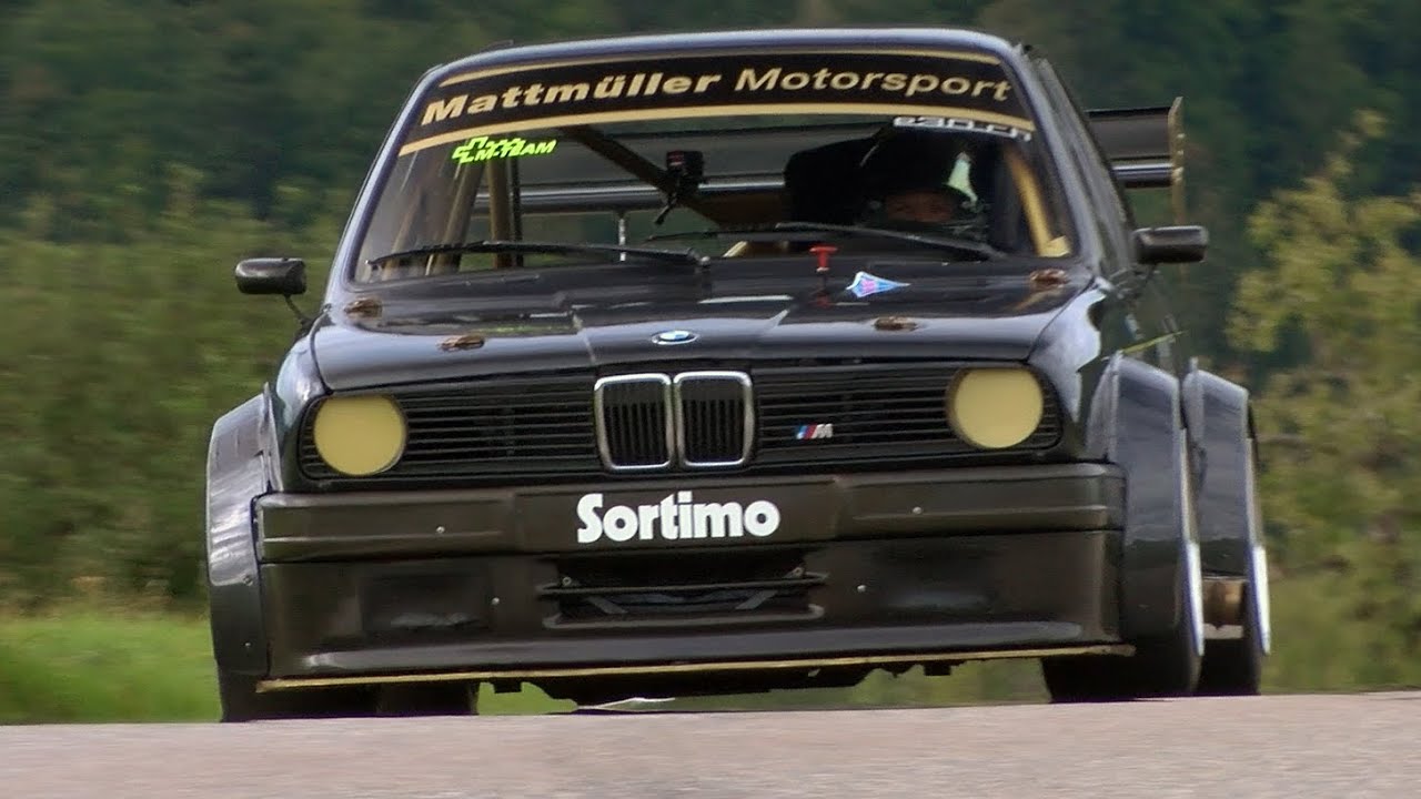 Amazing BMW 325 E30 with 3.0 Engine, Side Pipe, Sequential Gearbox with Full Onboard by Martin Bürki