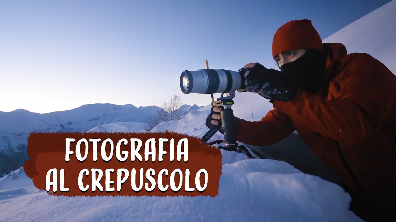 FOTOGRAFIA INVERNALE - Sibillini al Crepuscolo - Fotografia Paesaggistica ITA
