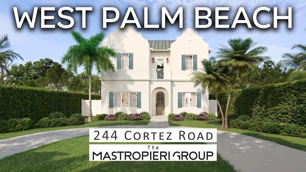 West Palm Beach New Construction Home | Toledo | 244 Cortez Rd