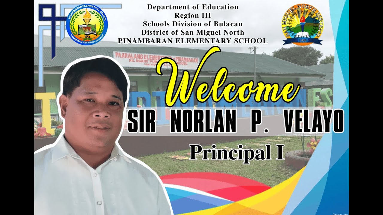 Virtual Program in Welcoming the new Principal of Pinambaran Elementary School
