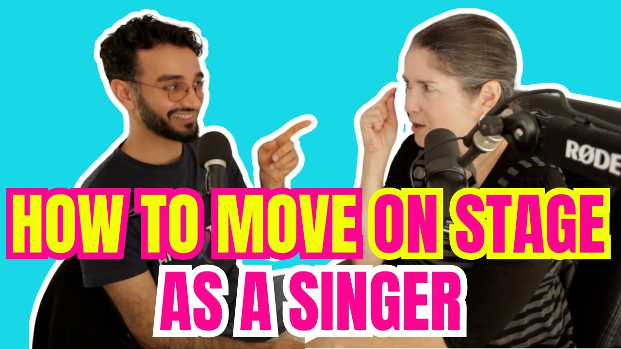 How to move on stage as a singer