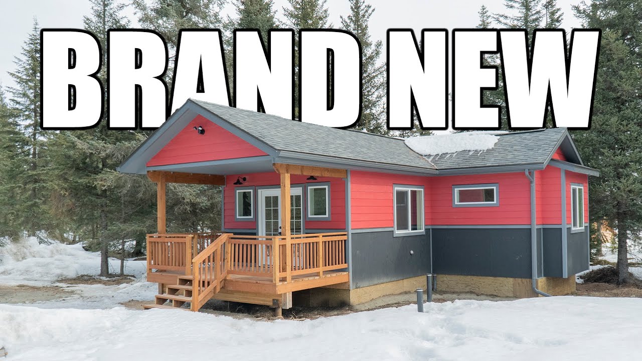 Spacious 555 Sqft 2 Bedroom Tiny Home | Alaska Tiny House Tour