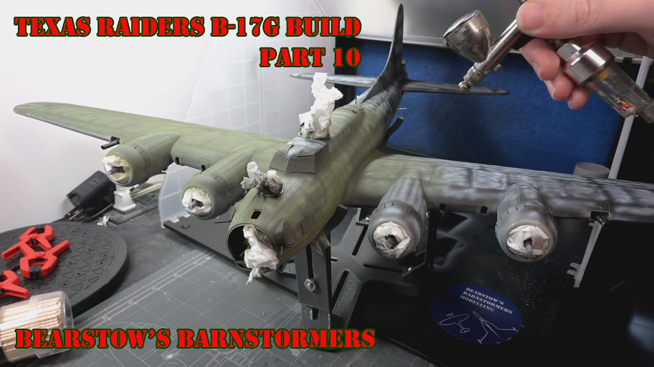 Texas Raiders HK Models B-17G Model Build Tribute Part 10