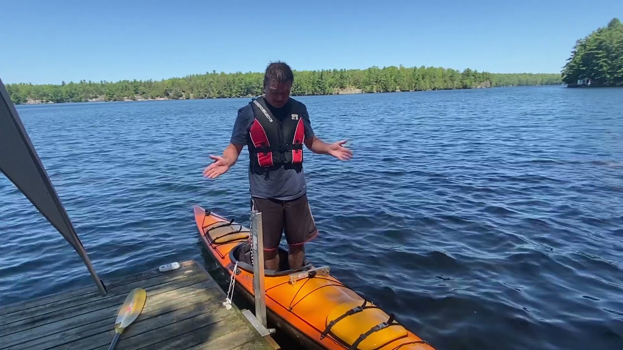 Kayak Launch with added Rope Technique