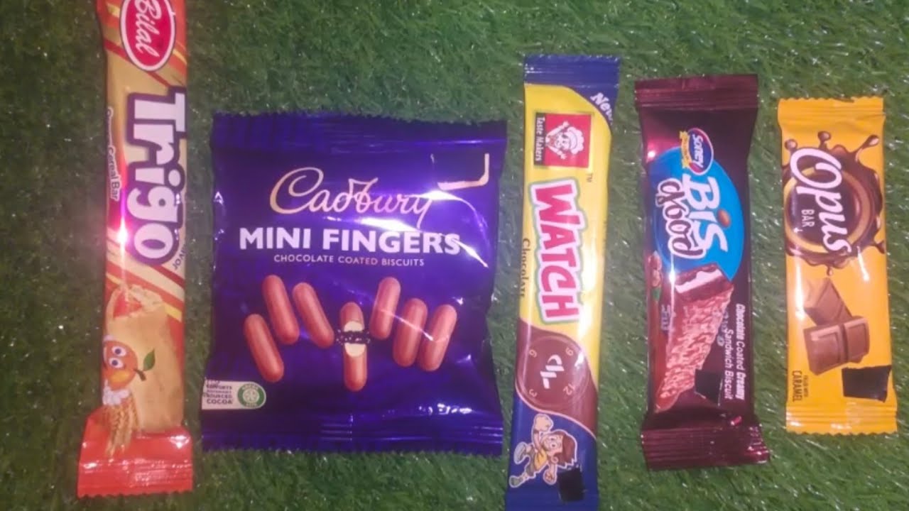 Relaxing ASMR | Mini Chocolate Bars & Biscuits Unboxing Opus sounds