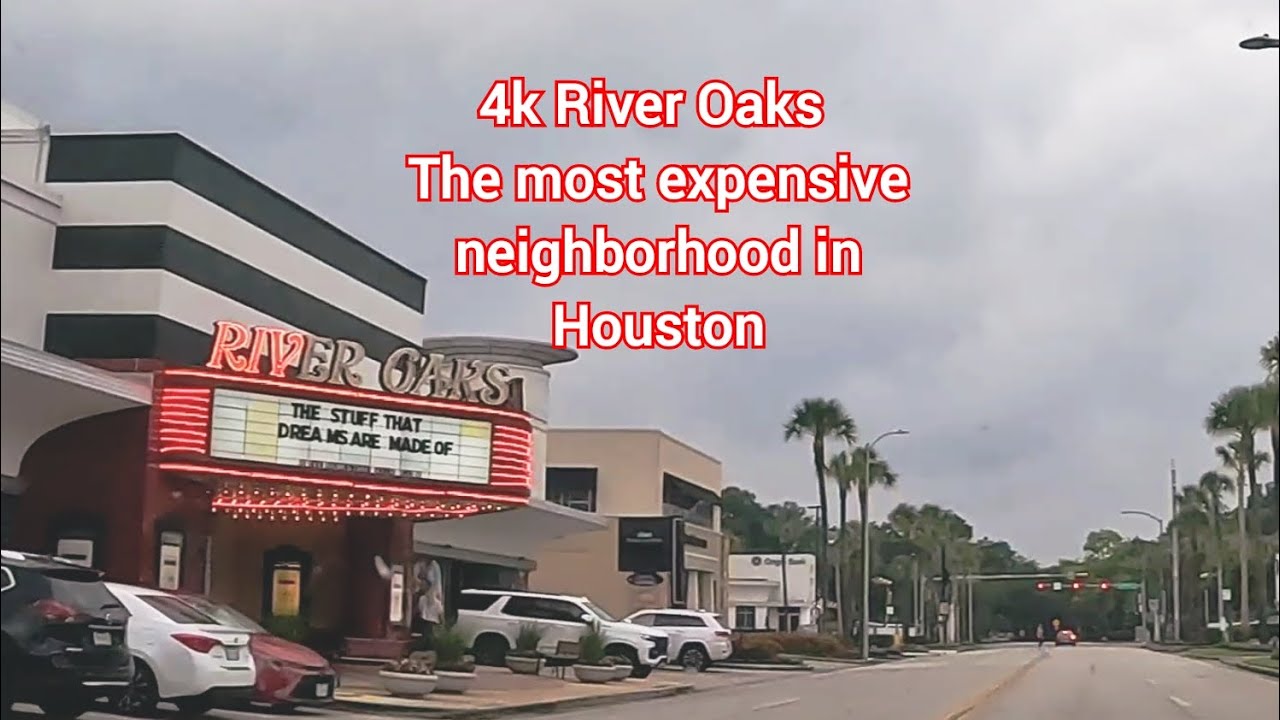 River Oaks Houston Texas richest neighborhood 4K