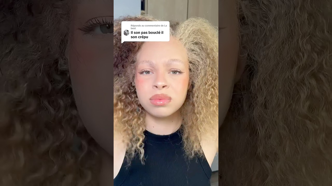 D&rsquo;apr&egrave;s la police des boucles j&rsquo;ai les cheveux cr&eacute;pus 🙃