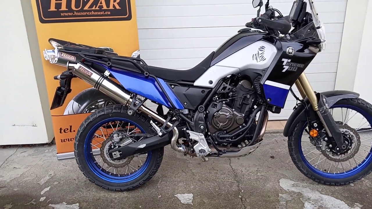 Yamaha Tenere 700 Huzar Exhaust without db killers
