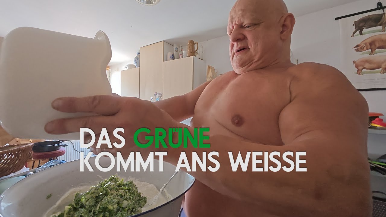 KARTOFFELN, LEINÖL, QUARK mit massig Kräutern und Knoblauch